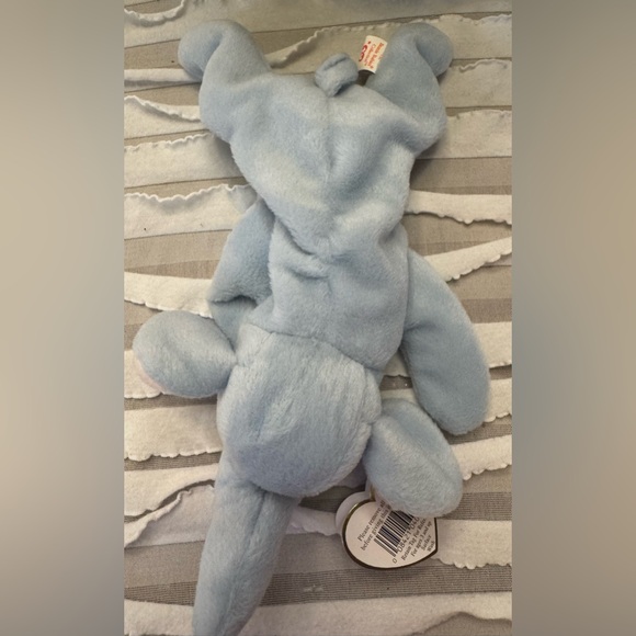 Retired Rare Vintage 1995 Peanut Elephant Beanie Baby Style 4062 DOB 1 - 25 - 95 - Picture 9 of 9